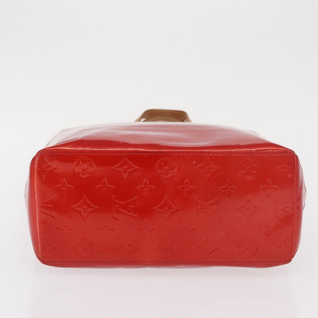 Louis Vuitton Reade Handbag Monogram Vernis Red Patent_Leather Handbag (Pre-Owned)