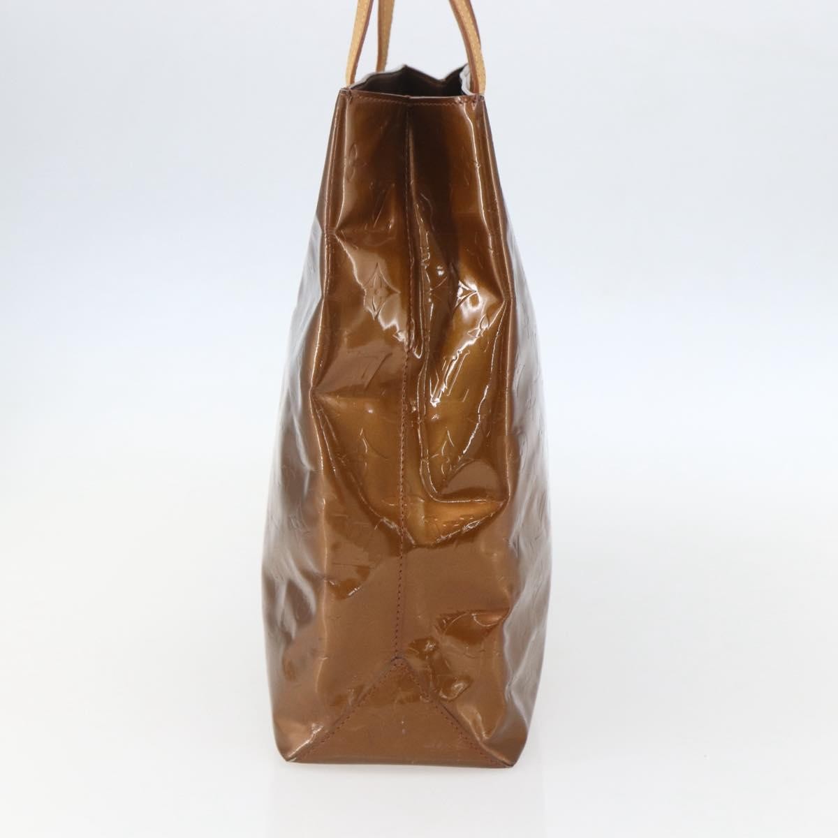 Louis Vuitton Reade Handbag Monogram Vernis Brown Patent_Leather Handbag (Pre-Owned)