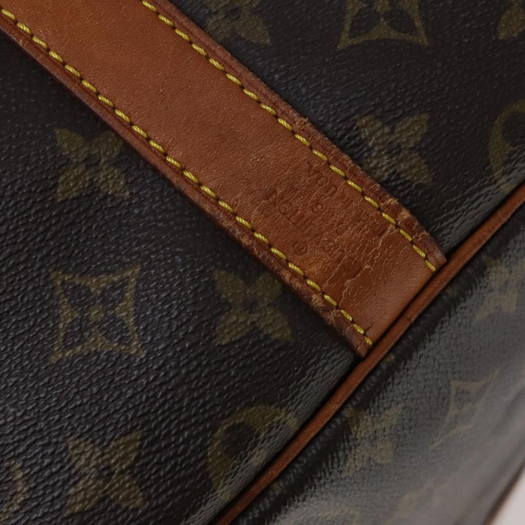 Louis Vuitton Keepall Bandouliere Bag Monogram Canvas Brown Canvas Travel Bag Bag (Pre-Owned)