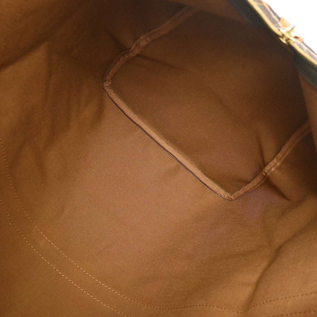 Louis Vuitton Keepall Bag Monogram Canvas Brown Canvas Travel Bag Bag (Pre-Owned)