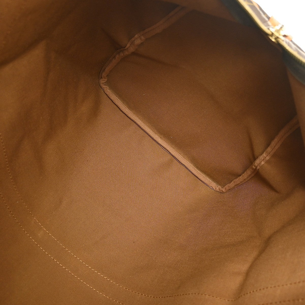 Louis Vuitton Keepall Bag Monogram Canvas Brown Canvas Travel Bag Bag (Pre-Owned)