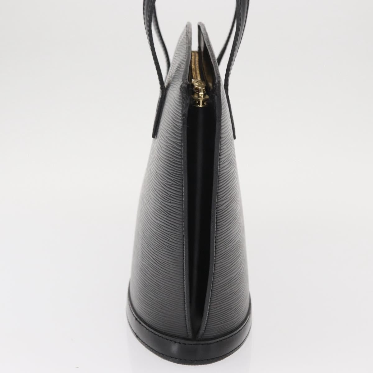Louis Vuitton Saint Jacques Handbag Epi Leather Black Leather Handbag (Pre-Owned)