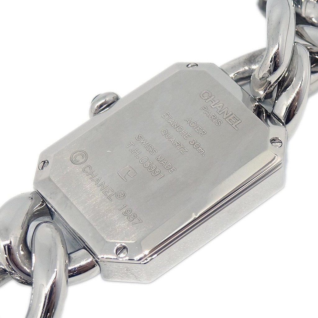 Chanel Premiere Chain Quartz Watch Stainless Steel With Diamond  Bezel Watch (Pre-Owned)