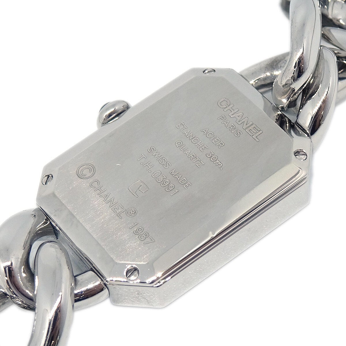 Chanel Premiere Chain Quartz Watch Stainless Steel With Diamond  Bezel Watch (Pre-Owned)