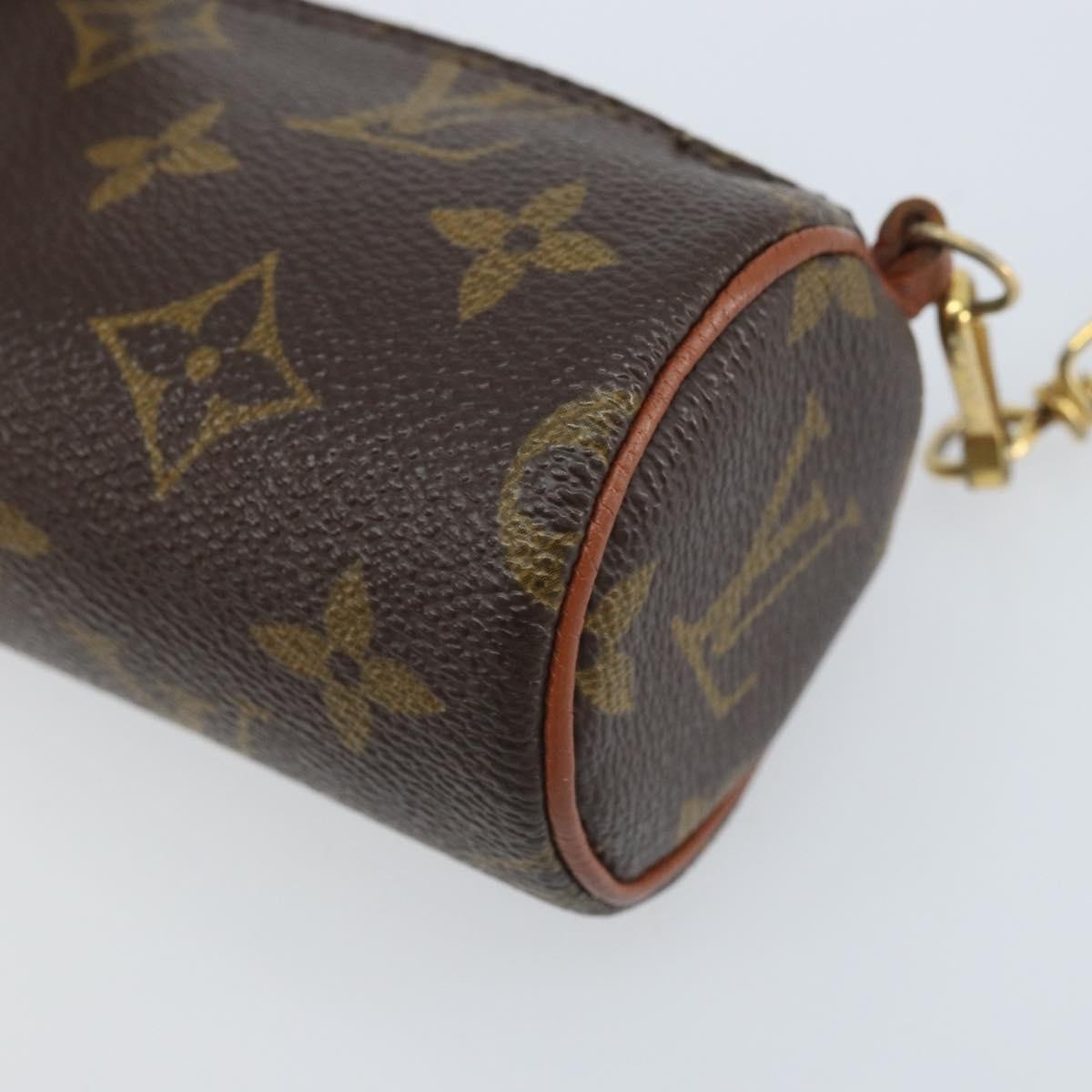 Louis Vuitton Papillon Pochette Monogram Canvas Brown Canvas Clutche & Pouche Bag (Pre-Owned)