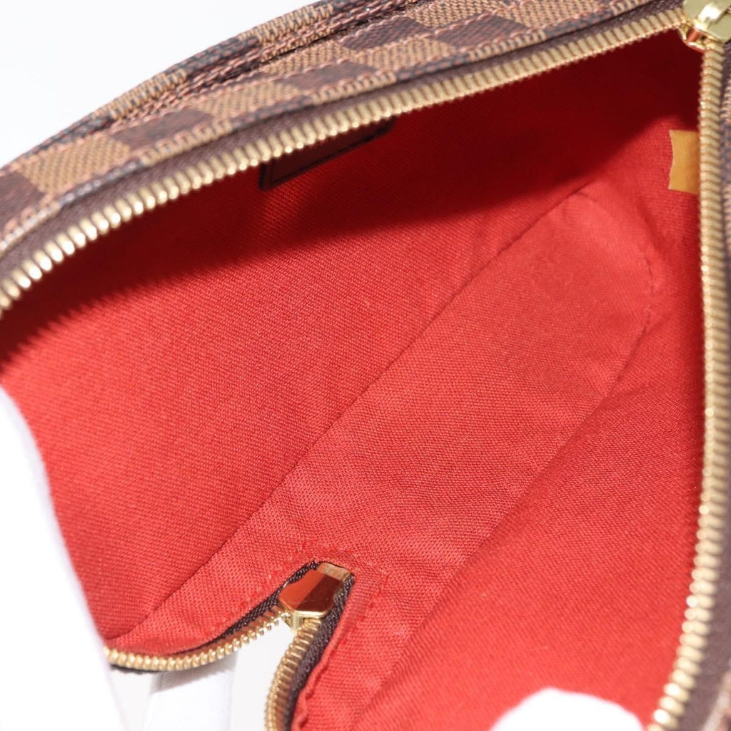 Louis Vuitton Geronimos Waist Bag Damier Brown Canvas Shoulder Bag Bag (Pre-Owned)