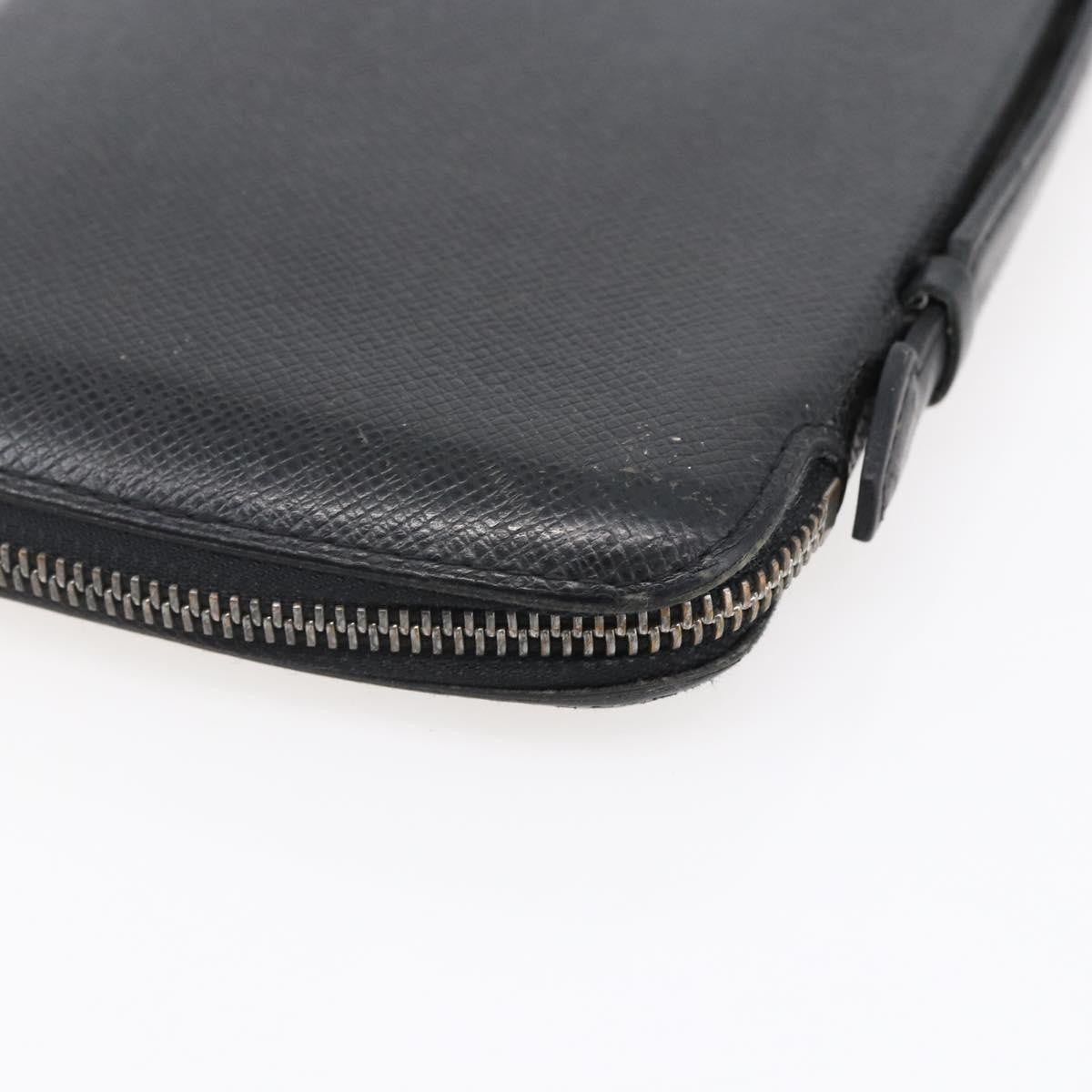 Louis Vuitton Organizer De Voyage Travel Wallet Leather Black Leather Wallets Accessory (Pre-Owned)