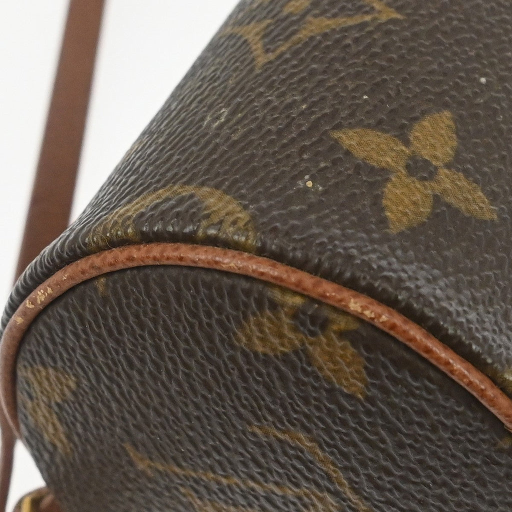Louis Vuitton Papillon Pochette Monogram Canvas Brown Canvas Clutche & Pouche Bag (Pre-Owned)