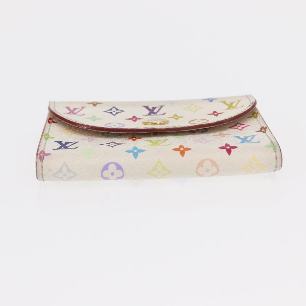 Louis Vuitton Rosalie Flap Coin Purse Limited Edition Vivienne Damier Multicolour Canvas Card Holders Accessory (Pre-Owned)