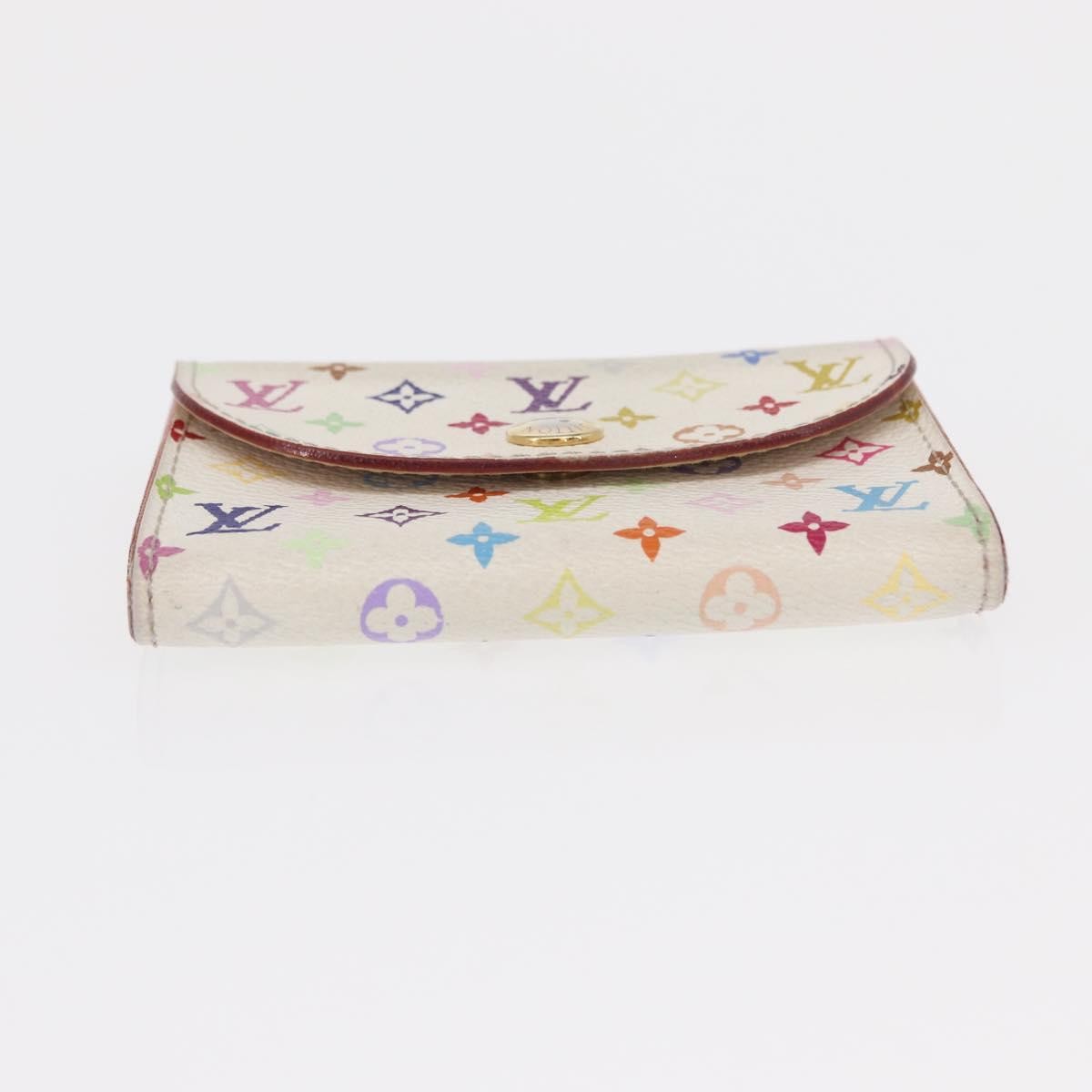 Louis Vuitton Rosalie Flap Coin Purse Limited Edition Vivienne Damier Multicolour Canvas Card Holders Accessory (Pre-Owned)