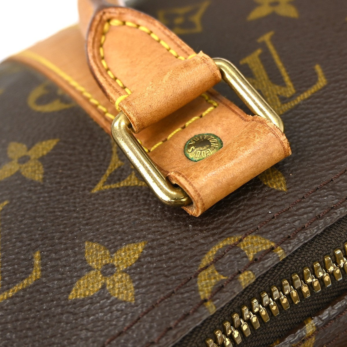 Louis Vuitton Keepall Bag Monogram Canvas Brown Canvas Travel Bag Bag (Pre-Owned)