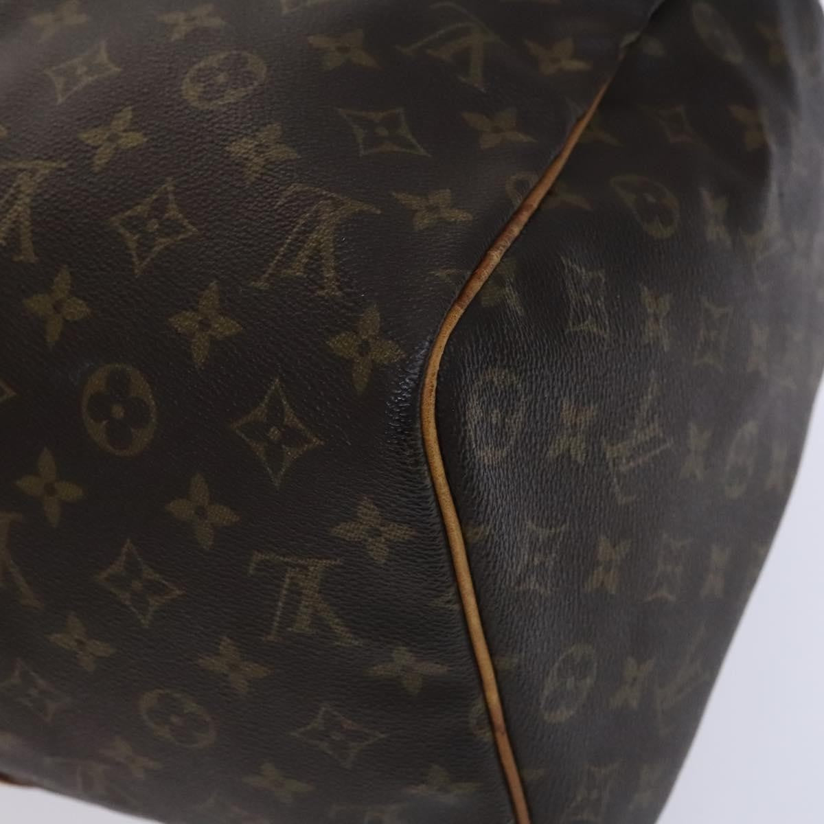 Louis Vuitton Keepall Bag Monogram Canvas Brown Canvas Travel Bag Bag (Pre-Owned)