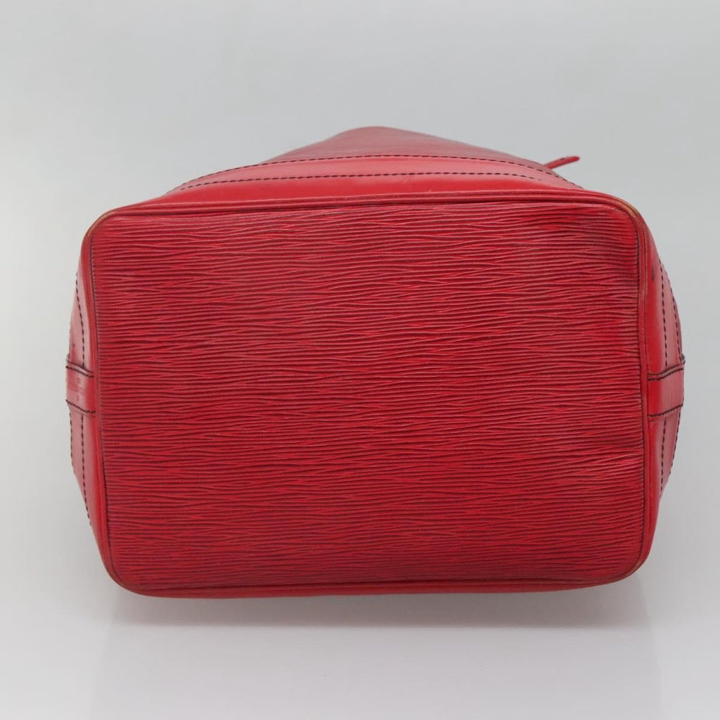 Louis Vuitton Noe Handbag Epi Leather Red Leather Bag (Pre-Owned)