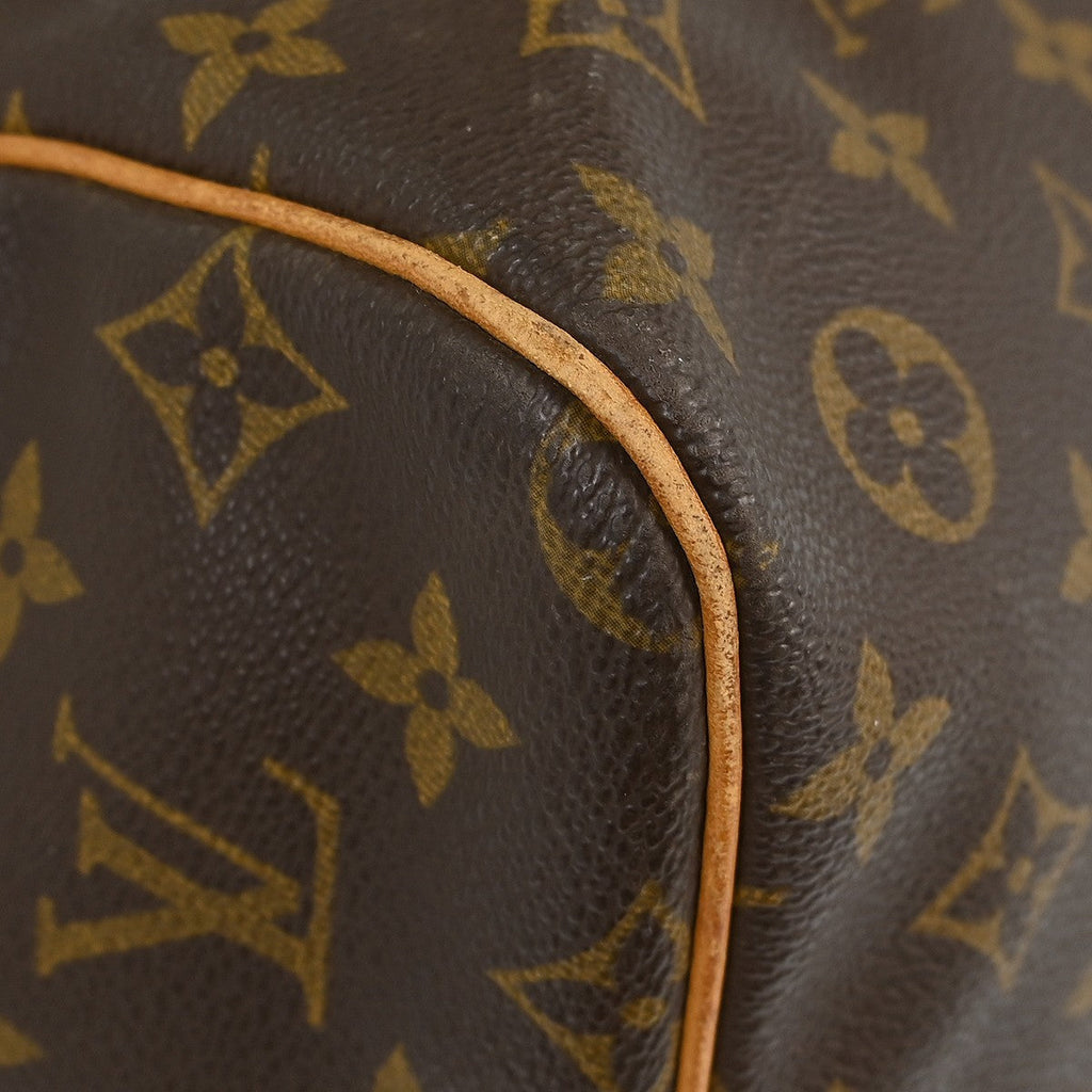Louis Vuitton Keepall Bag Monogram Canvas Brown Canvas Travel Bag Bag (Pre-Owned)