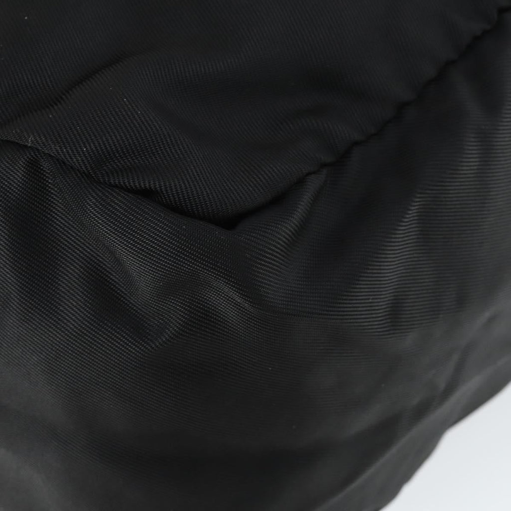 Gucci Vintage Travel Bag Nylon Black Nylon Travel Bag Bag (Pre-Owned)