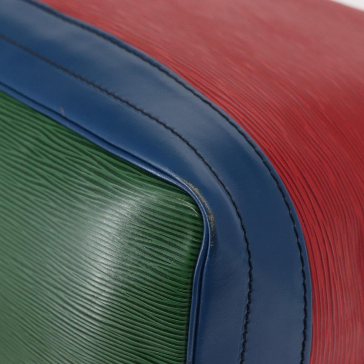 Louis Vuitton Tricolor Noe Handbag Epi Leather Red Leather Shoulder Bag Bag (Pre-Owned)