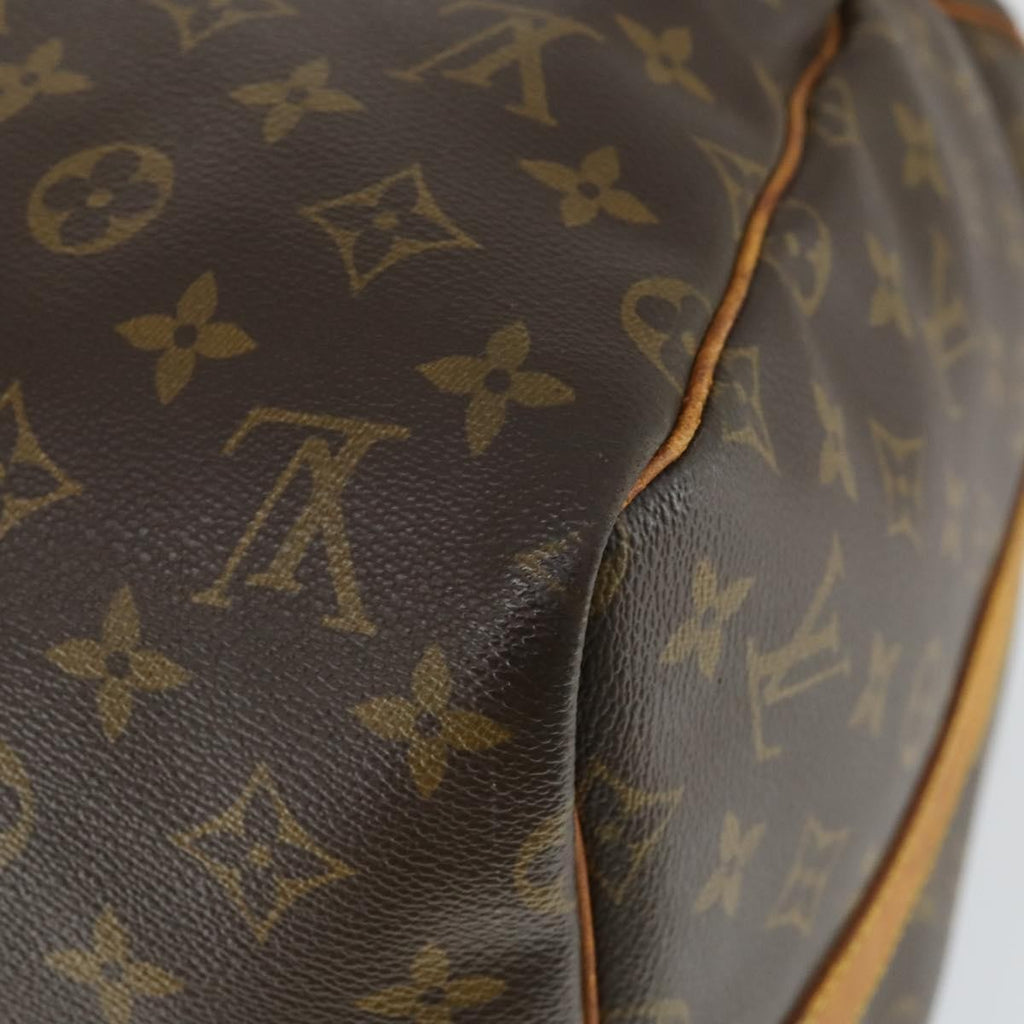 Louis Vuitton Keepall Bag Monogram Canvas Brown Canvas Travel Bag Bag (Pre-Owned)