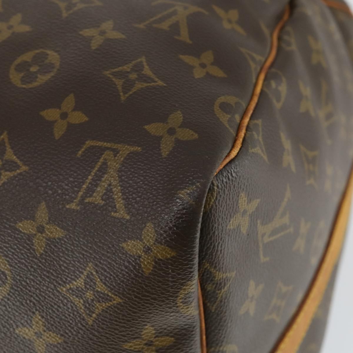 Louis Vuitton Keepall Bag Monogram Canvas Brown Canvas Travel Bag Bag (Pre-Owned)