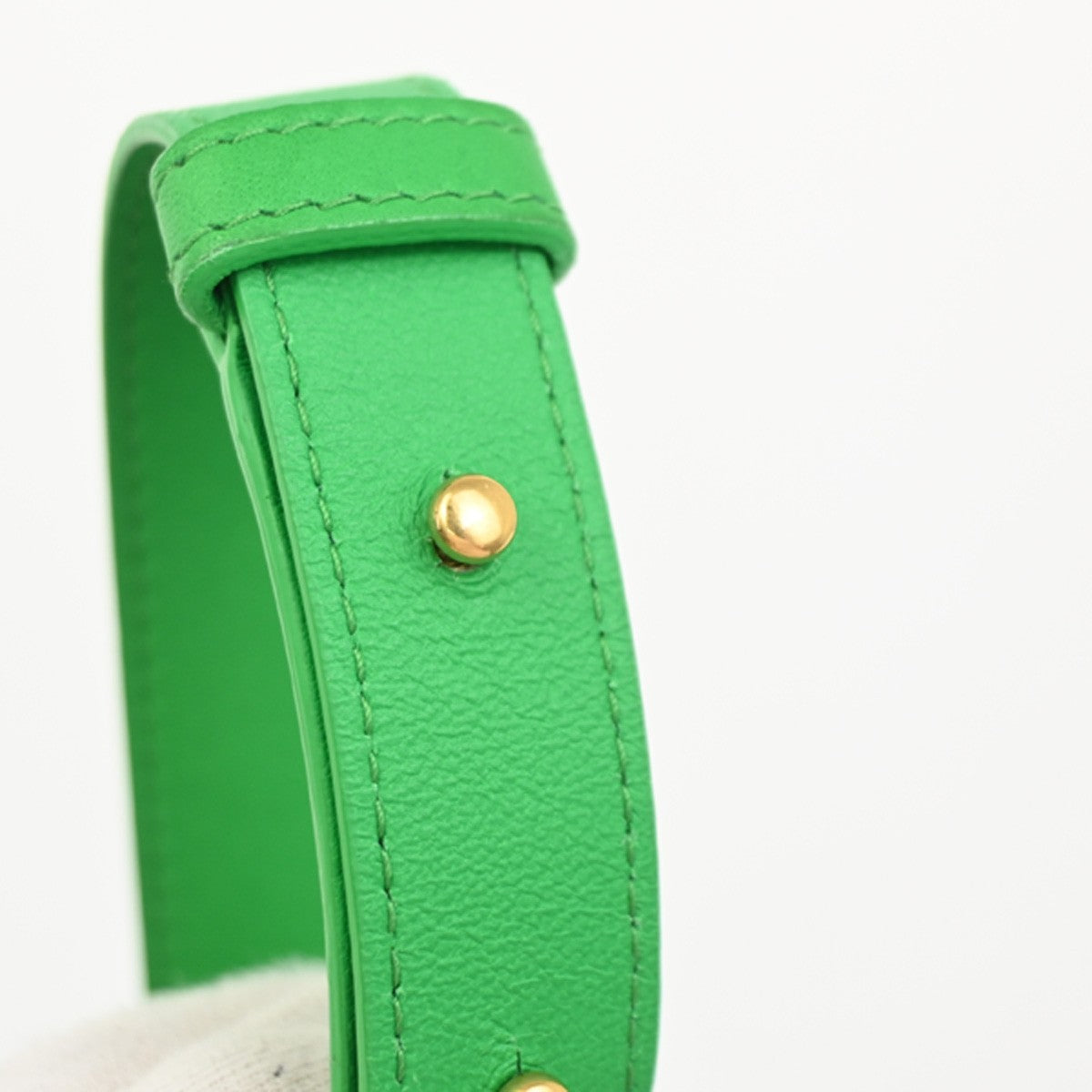 Bottega Veneta Cassette Crossbody Bag Maxi Intrecciato Leather Green Leather Shoulder Bag Bag (Pre-Owned)