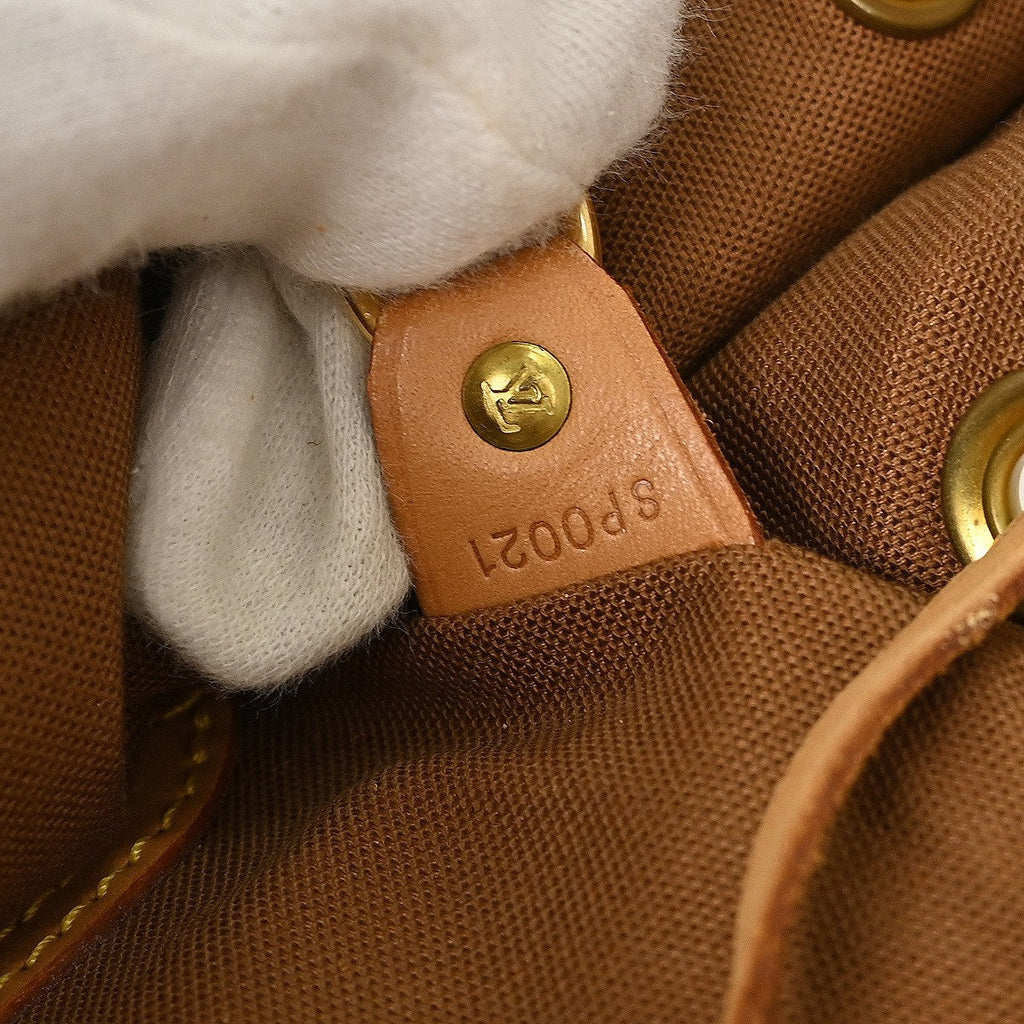 Louis Vuitton Vintage Montsouris Backpack Monogram Canvas Brown Canvas Backpack Bag (Pre-Owned)