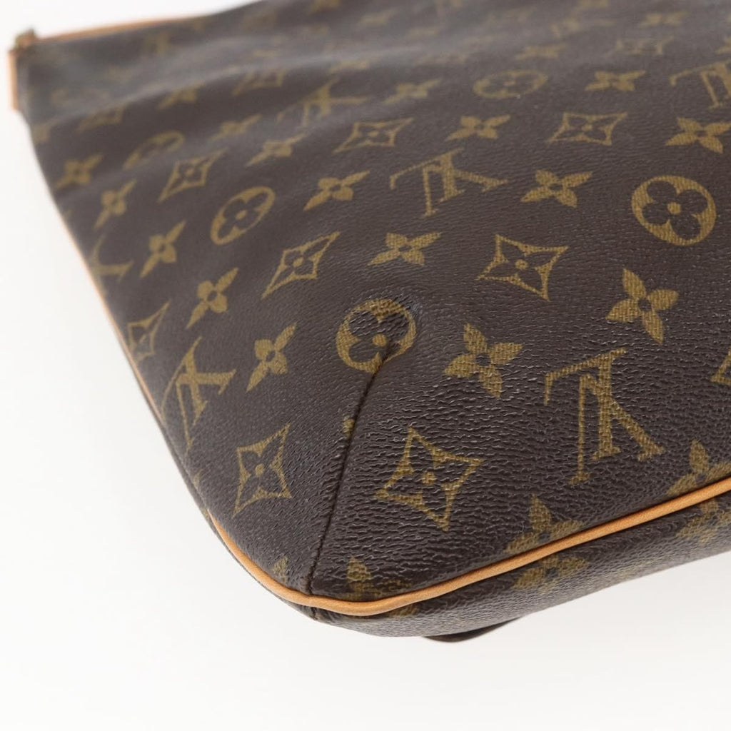 Louis Vuitton Musette Handbag Monogram Canvas Brown Canvas Shoulder Bag Bag (Pre-Owned)