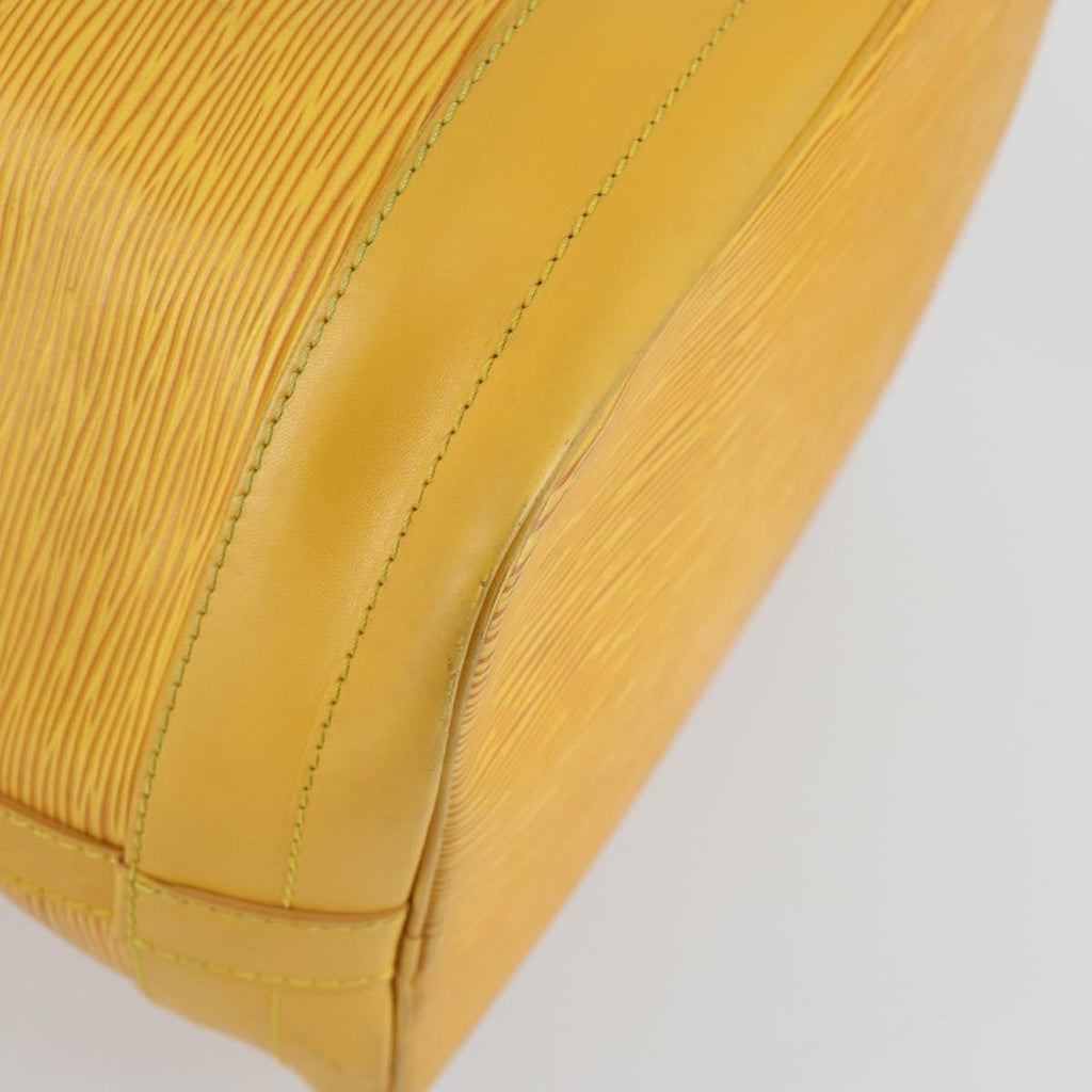 Louis Vuitton Noe Handbag Epi Leather Yellow Leather Shoulder Bag Bag (Pre-Owned)