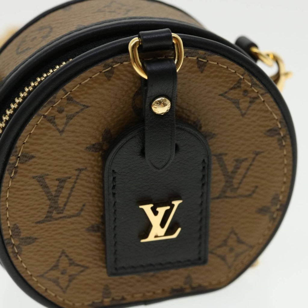Louis Vuitton Boite Chapeau Souple Bag Reverse Monogram Giant Brown Canvas Bag (Pre-Owned)