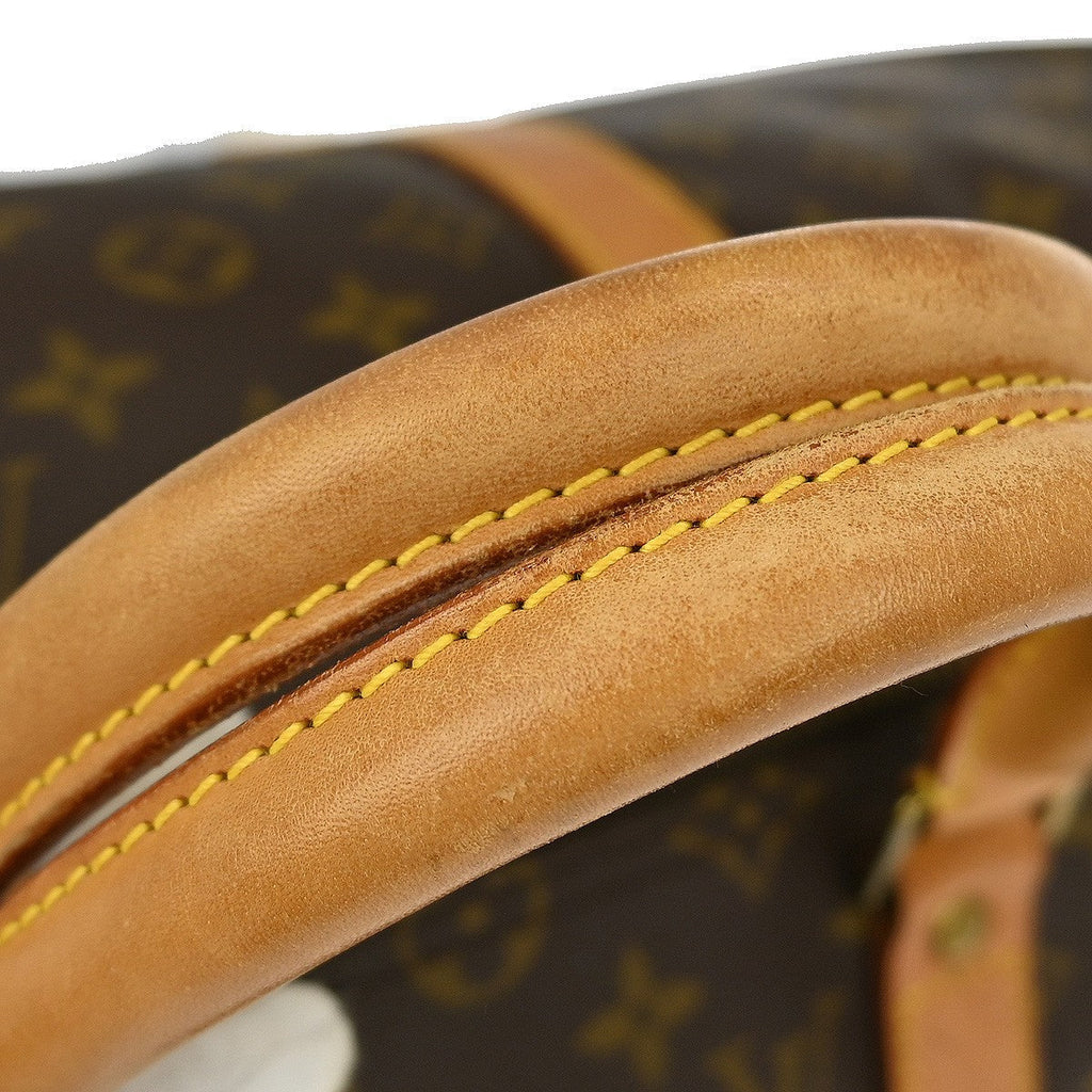 Louis Vuitton Keepall Bag Monogram Canvas Brown Canvas Travel Bag Bag (Pre-Owned)