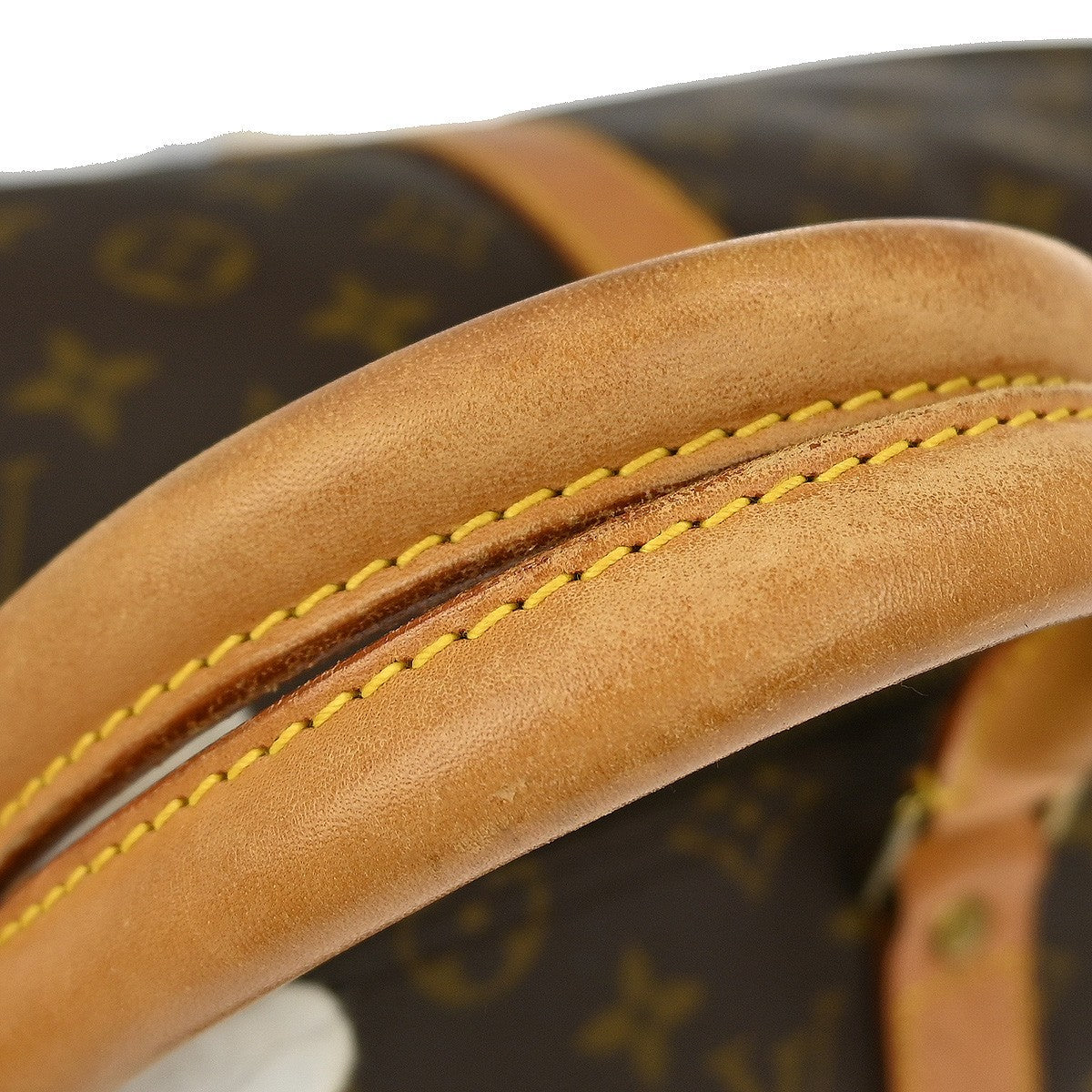 Louis Vuitton Keepall Bag Monogram Canvas Brown Canvas Travel Bag Bag (Pre-Owned)