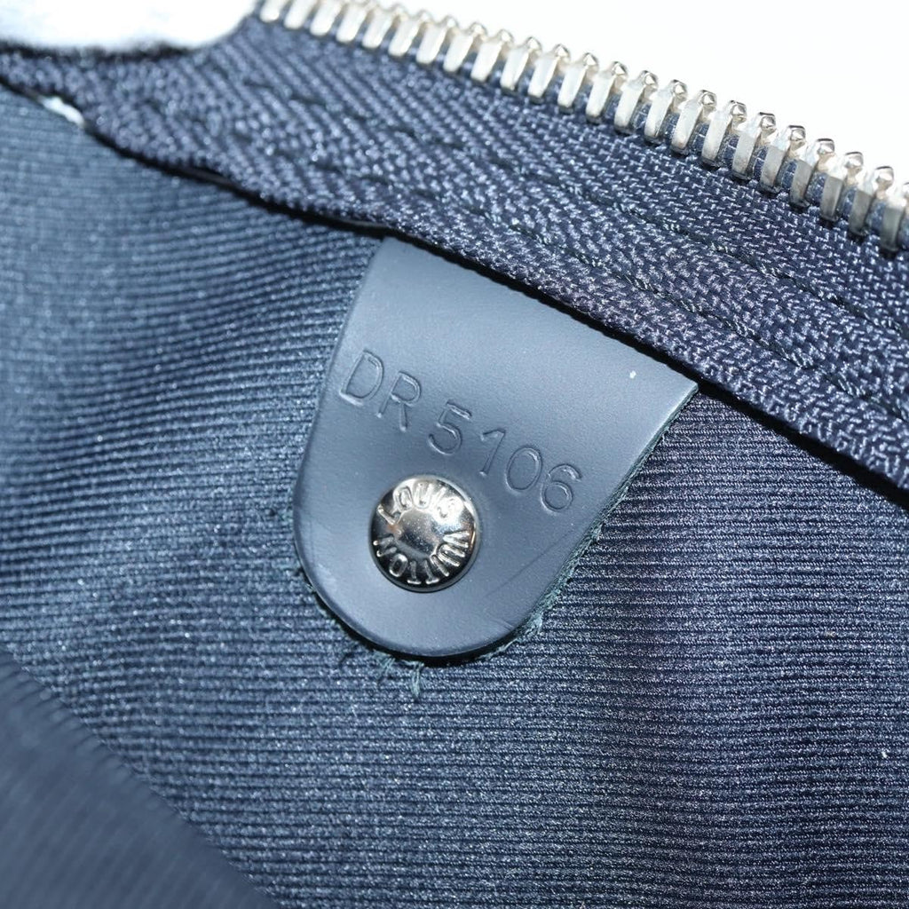 Louis Vuitton Keepall Bandouliere Bag Limited Edition Chapman Savane Monogram Canvas Navy Canvas Travel Bag Bag (Pre-Owned)