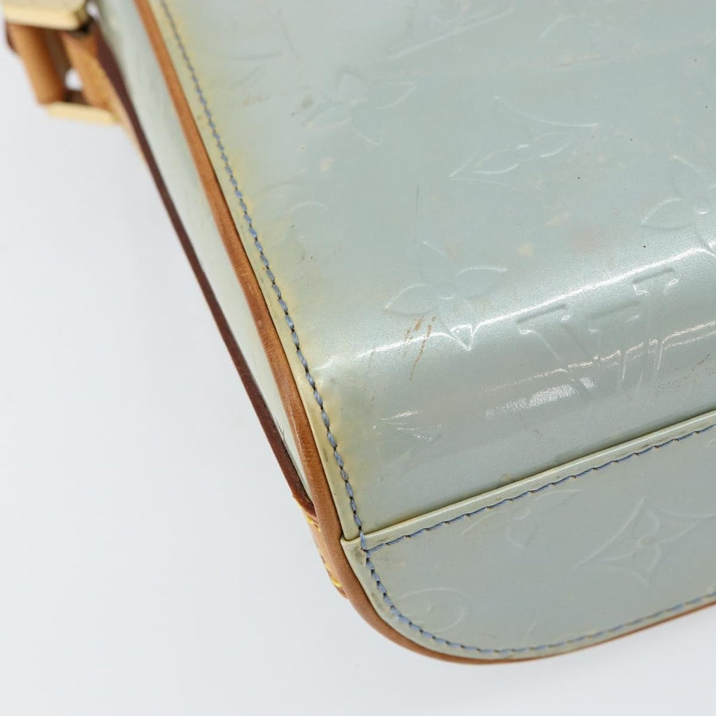 Louis Vuitton Sullivan Handbag Monogram Vernis Gray Patent_Leather Shoulder Bag Bag (Pre-Owned)
