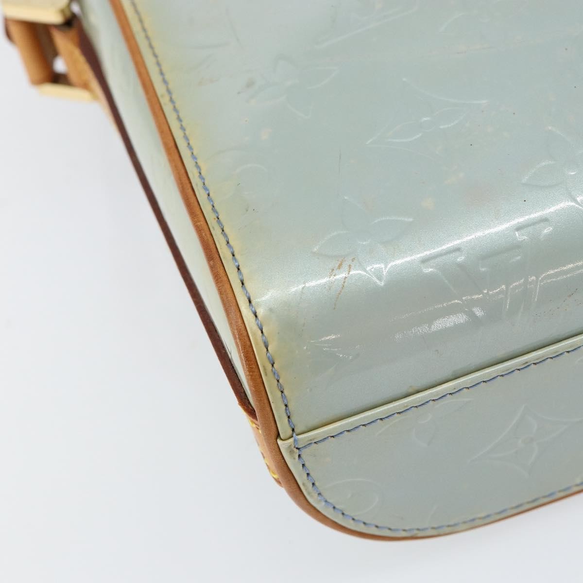 Louis Vuitton Sullivan Handbag Monogram Vernis Gray Patent_Leather Shoulder Bag Bag (Pre-Owned)
