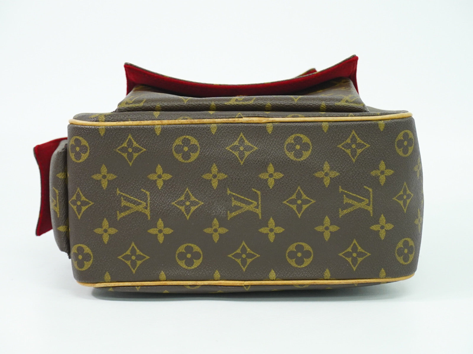 Louis Vuitton Excentri-Cite Handbag Monogram Canvas Brown Canvas Handbag (Pre-Owned)