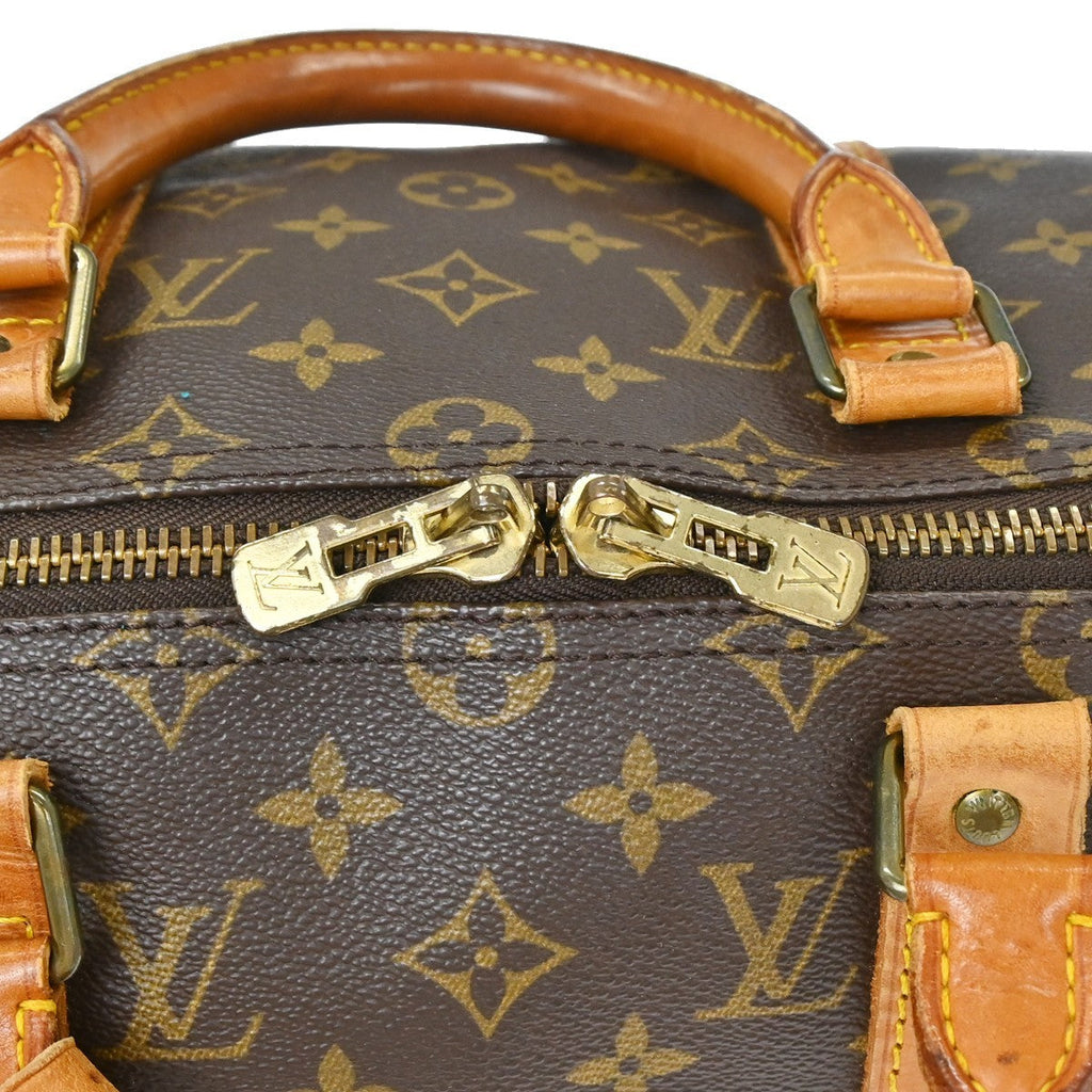 Louis Vuitton Keepall Bag Monogram Canvas Brown Canvas Travel Bag Bag (Pre-Owned)