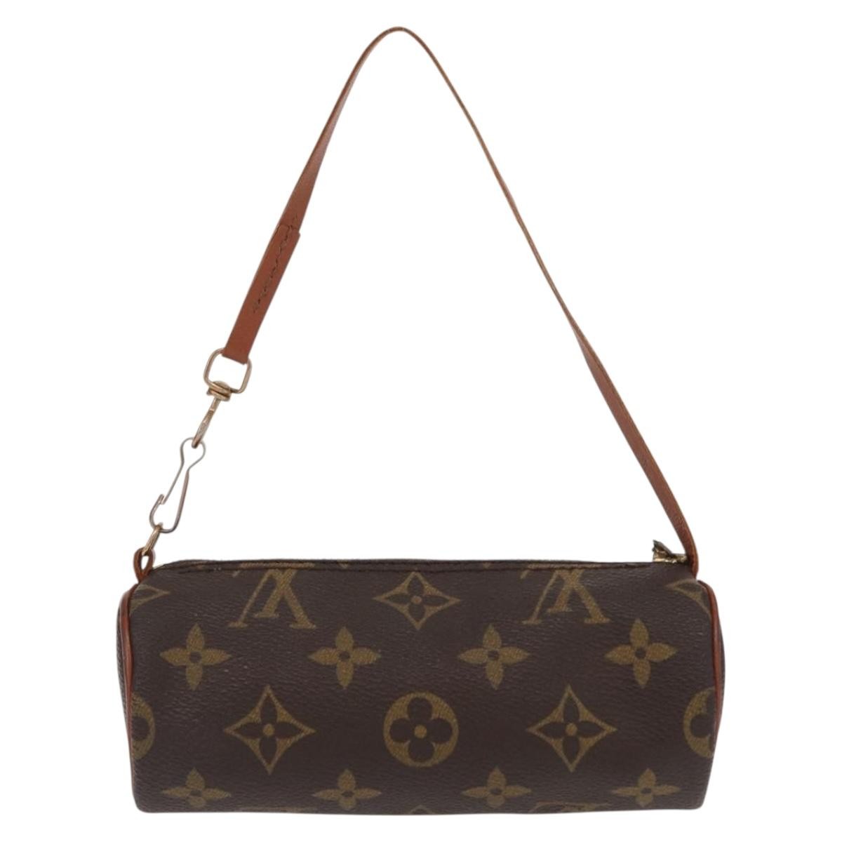 Louis Vuitton Papillon Pochette Monogram Canvas Brown Canvas Clutche & Pouche Bag (Pre-Owned)