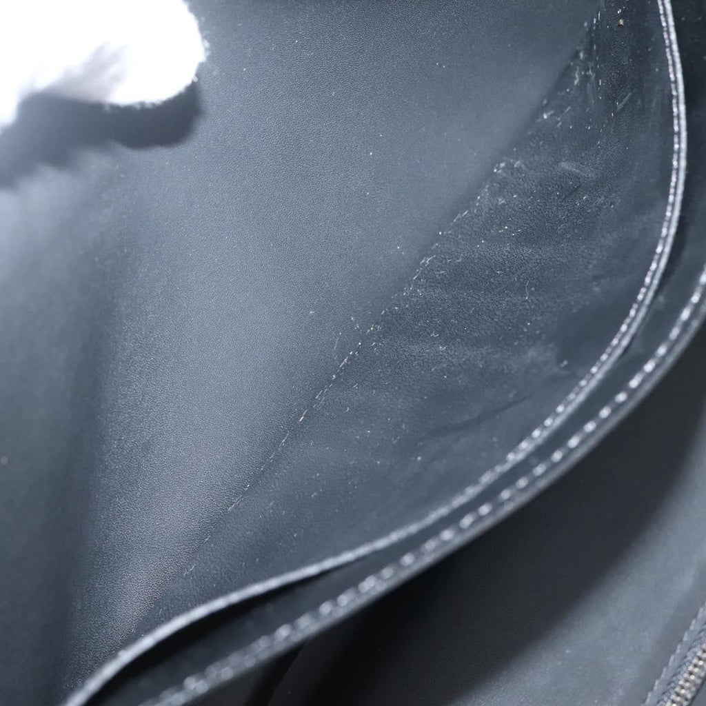Louis Vuitton Organiser Atholl Leather Black Leather Bag (Pre-Owned)