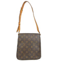 Louis Vuitton Musette Salsa Handbag Monogram Canvas Brown Canvas Shoulder Bag Bag (Pre-Owned)