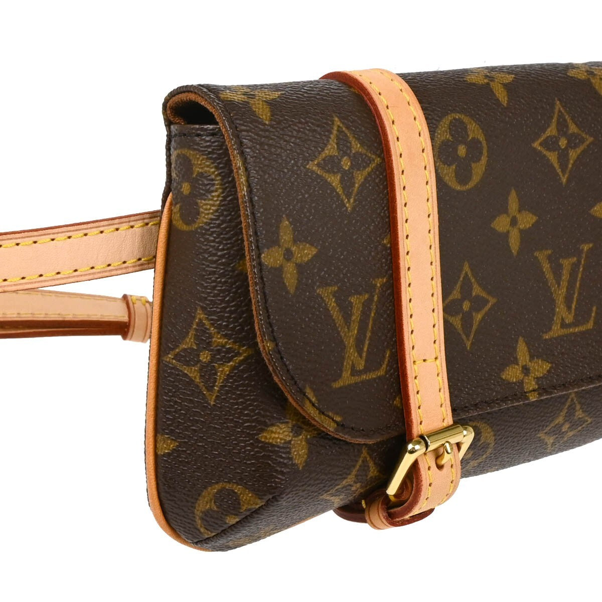 Louis Vuitton Marelle Waist Bag Monogram Canvas Brown Canvas Clutche & Pouche Bag (Pre-Owned)