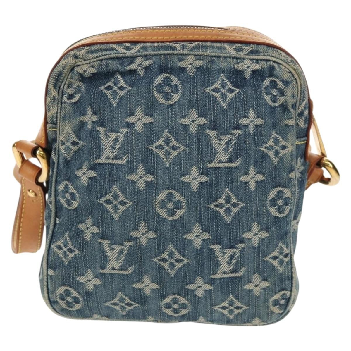 Louis Vuitton Camera Bag Monogram Denim Blue Denim_Jeans Shoulder Bag Bag (Pre-Owned)