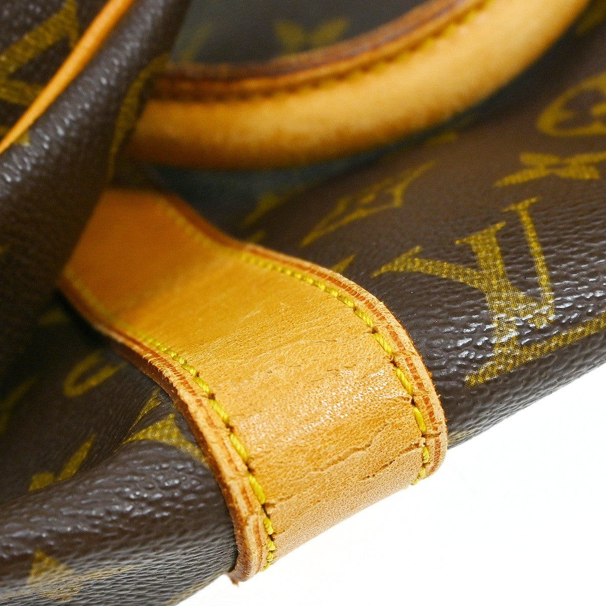Louis Vuitton Keepall Bag Monogram Canvas Brown Canvas Travel Bag Bag (Pre-Owned)