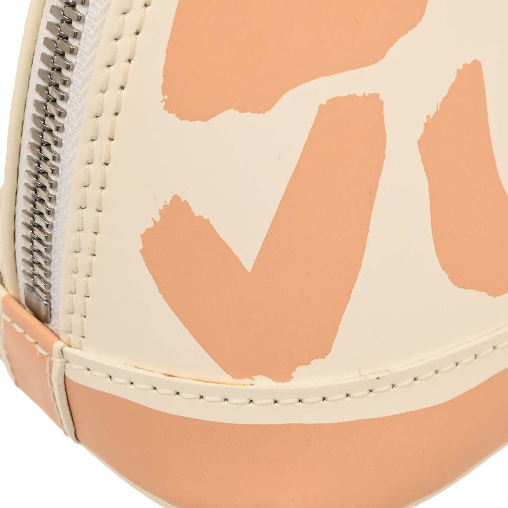 Louis Vuitton Alma Handbag Limited Edition Graffiti Leather Beige Leather Handbag (Pre-Owned)