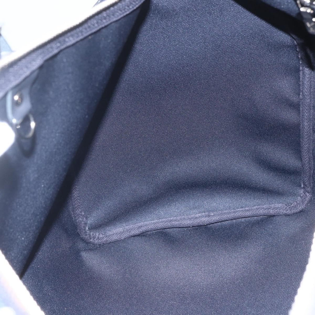 Louis Vuitton Keepall Bandouliere Bag Limited Edition Chapman Savane Monogram Canvas Navy Canvas Travel Bag Bag (Pre-Owned)