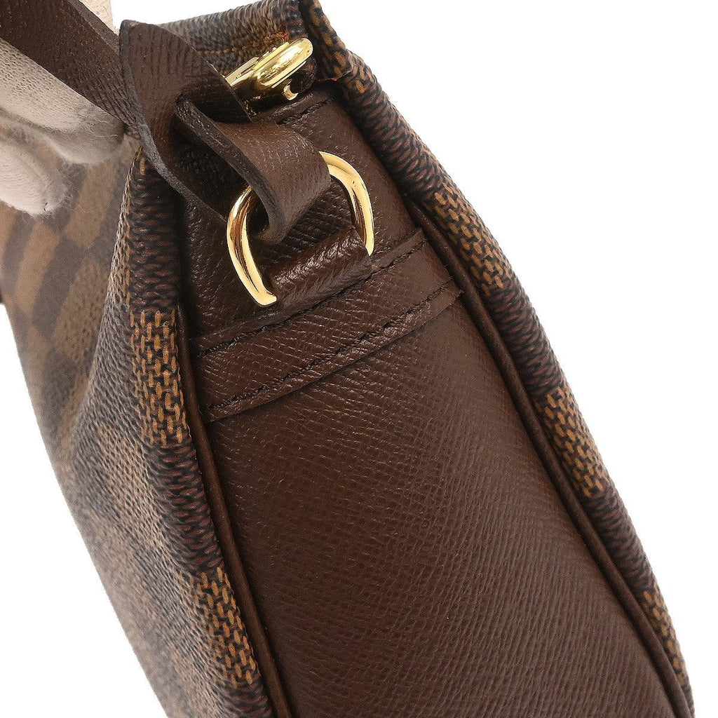 Louis Vuitton Trousse Make Up Bag Damier Brown Canvas Shoulder Bag Bag (Pre-Owned)