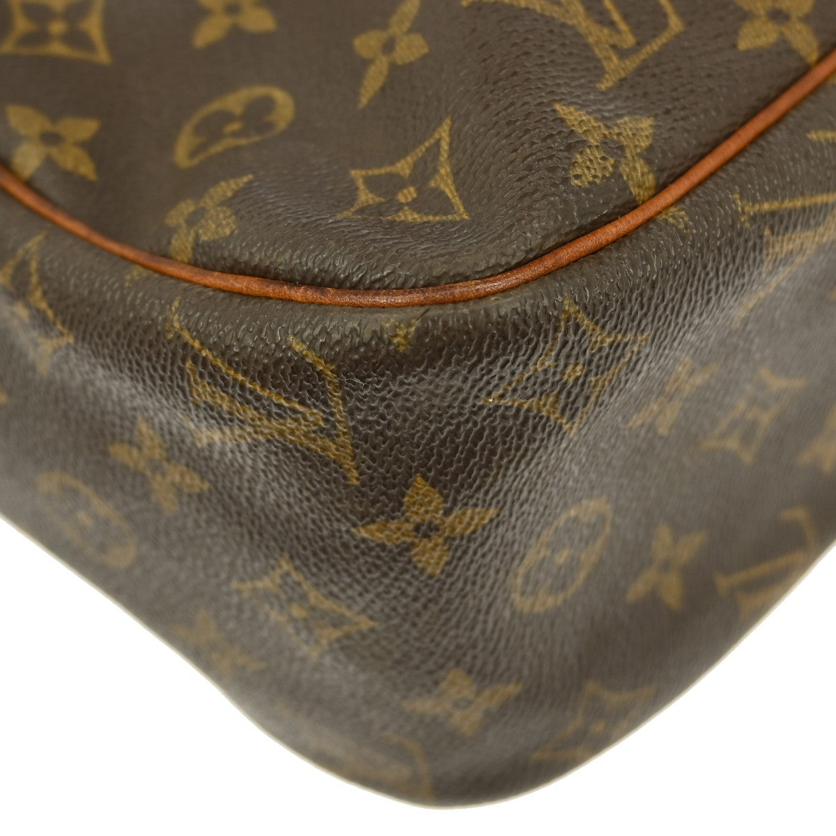 Louis Vuitton Cite Handbag Monogram Canvas Brown Canvas Clutche & Pouche Bag (Pre-Owned)