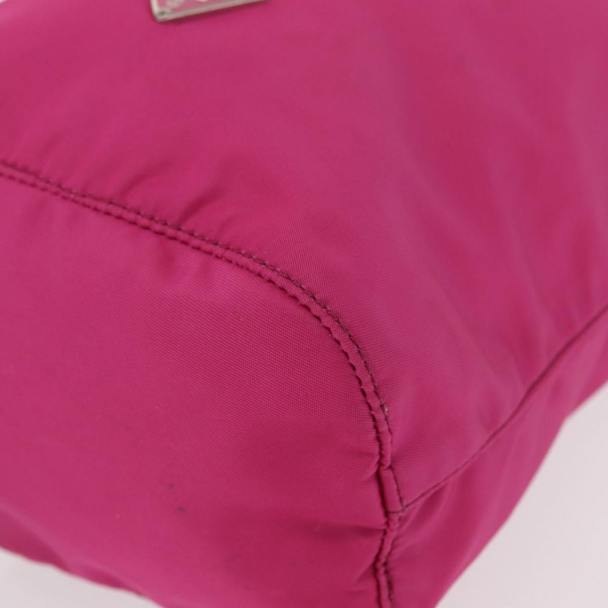 Prada Pochette Nylon Pink Nylon Clutche & Pouche Bag (Pre-Owned)