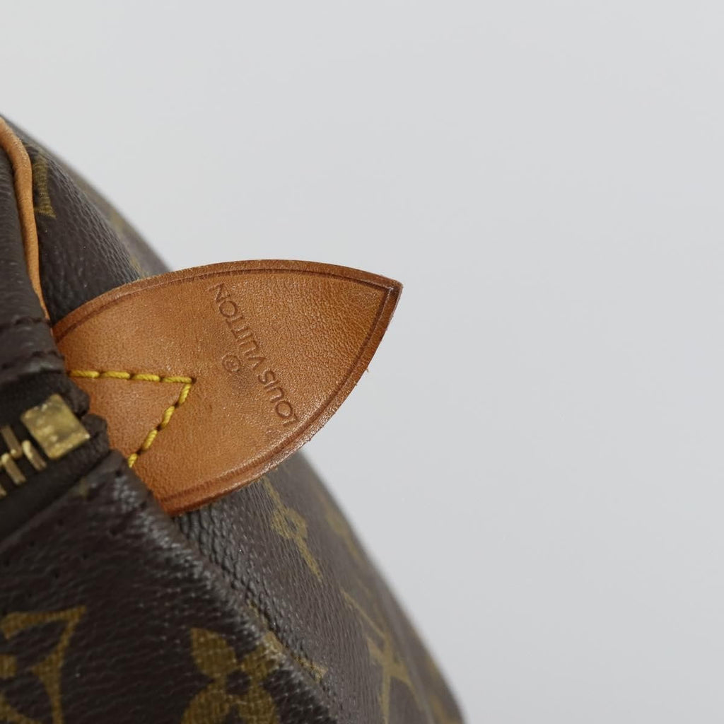 Louis Vuitton Keepall Bag Monogram Canvas Brown Canvas Travel Bag Bag (Pre-Owned)