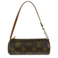 Louis Vuitton Papillon Pochette Monogram Canvas Brown Canvas Clutche & Pouche Bag (Pre-Owned)