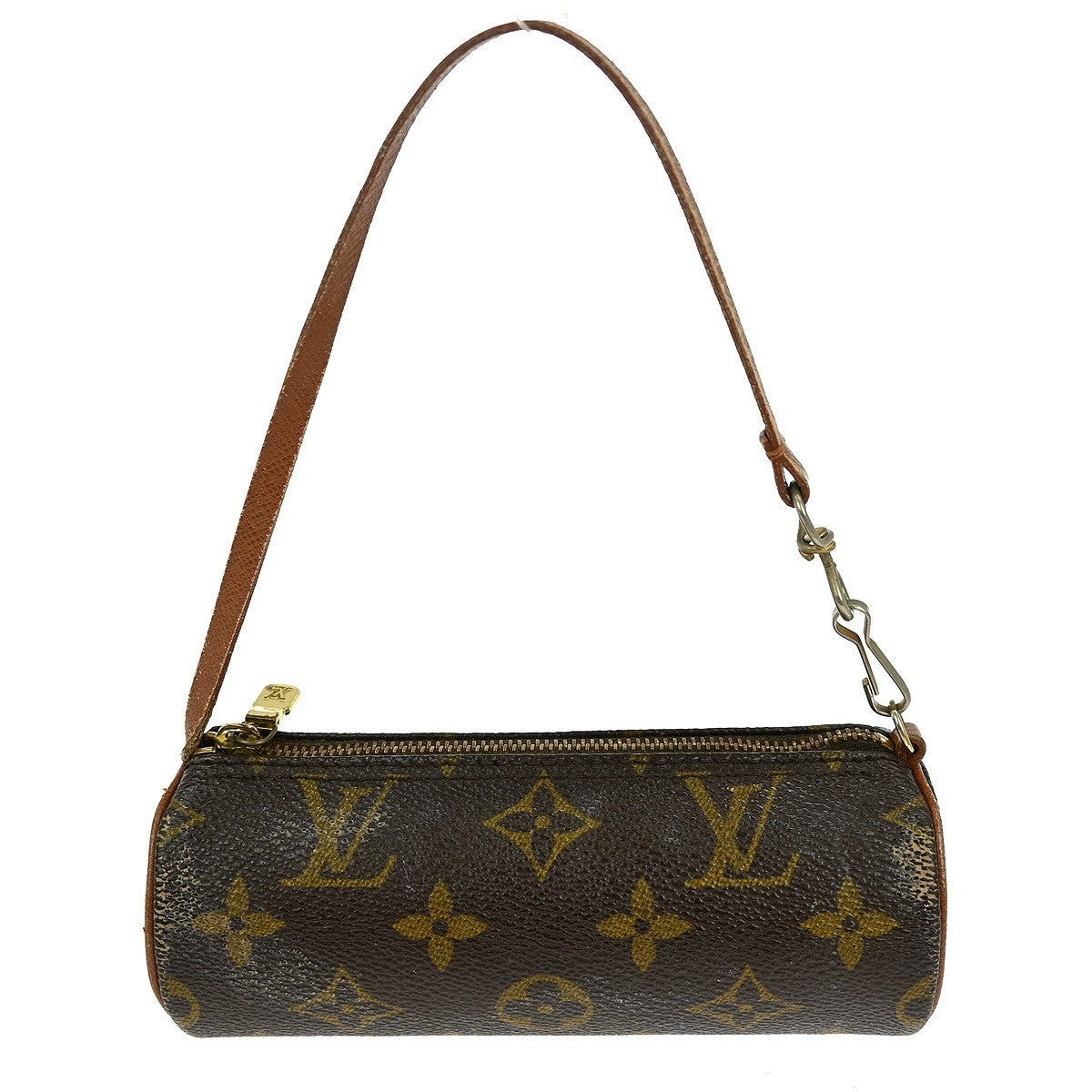 Louis Vuitton Papillon Pochette Monogram Canvas Brown Canvas Clutche & Pouche Bag (Pre-Owned)