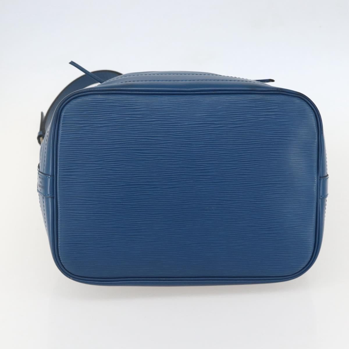 Louis Vuitton Noe Handbag Epi Leather Blue Leather Shoulder Bag Bag (Pre-Owned)