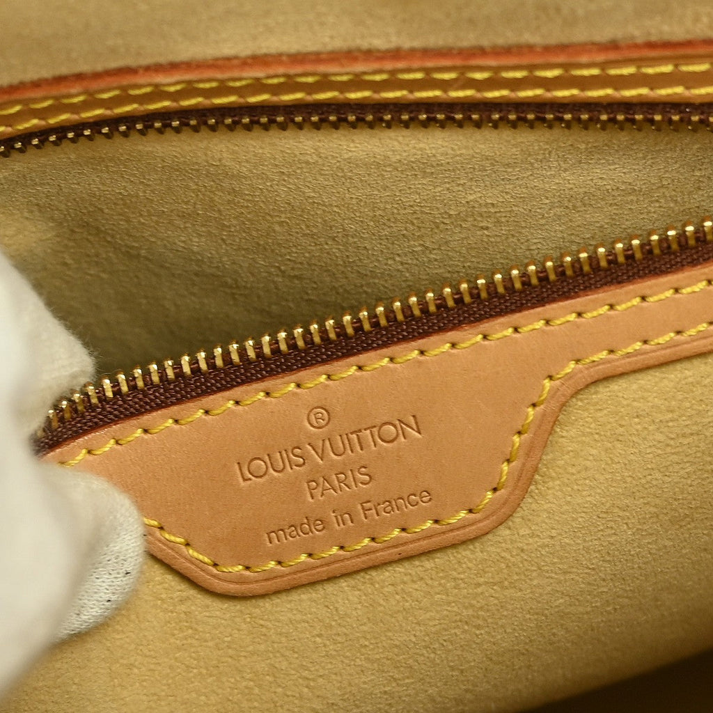 Louis Vuitton Monogram Looping Handbag Monogram Canvas Brown Canvas Shoulder Bag Bag (Pre-Owned)
